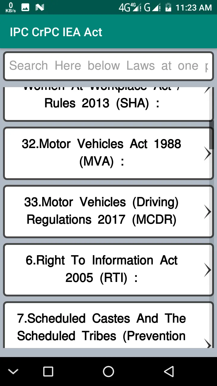 IPC CrPC IEA Act | Indus Appstore | Screenshot