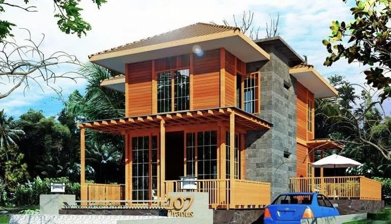 Cool Wooden House Design HD | Indus Appstore | Screenshot