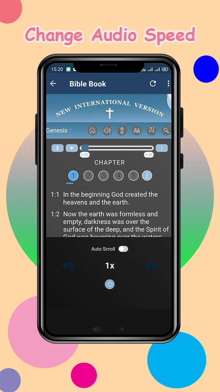 Audio Bible Study NIV 1984 | Indus Appstore | Screenshot