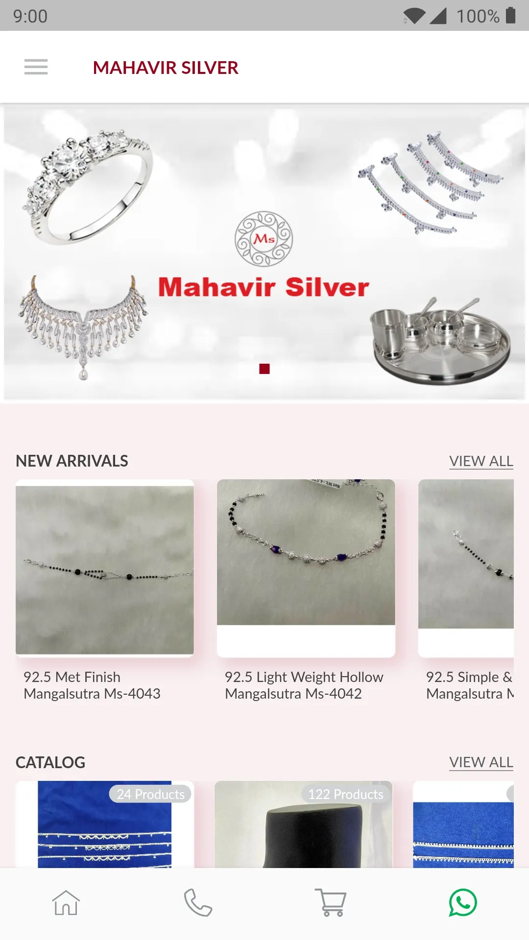 Mahavir Silver Jewellery Manuf | Indus Appstore | Screenshot