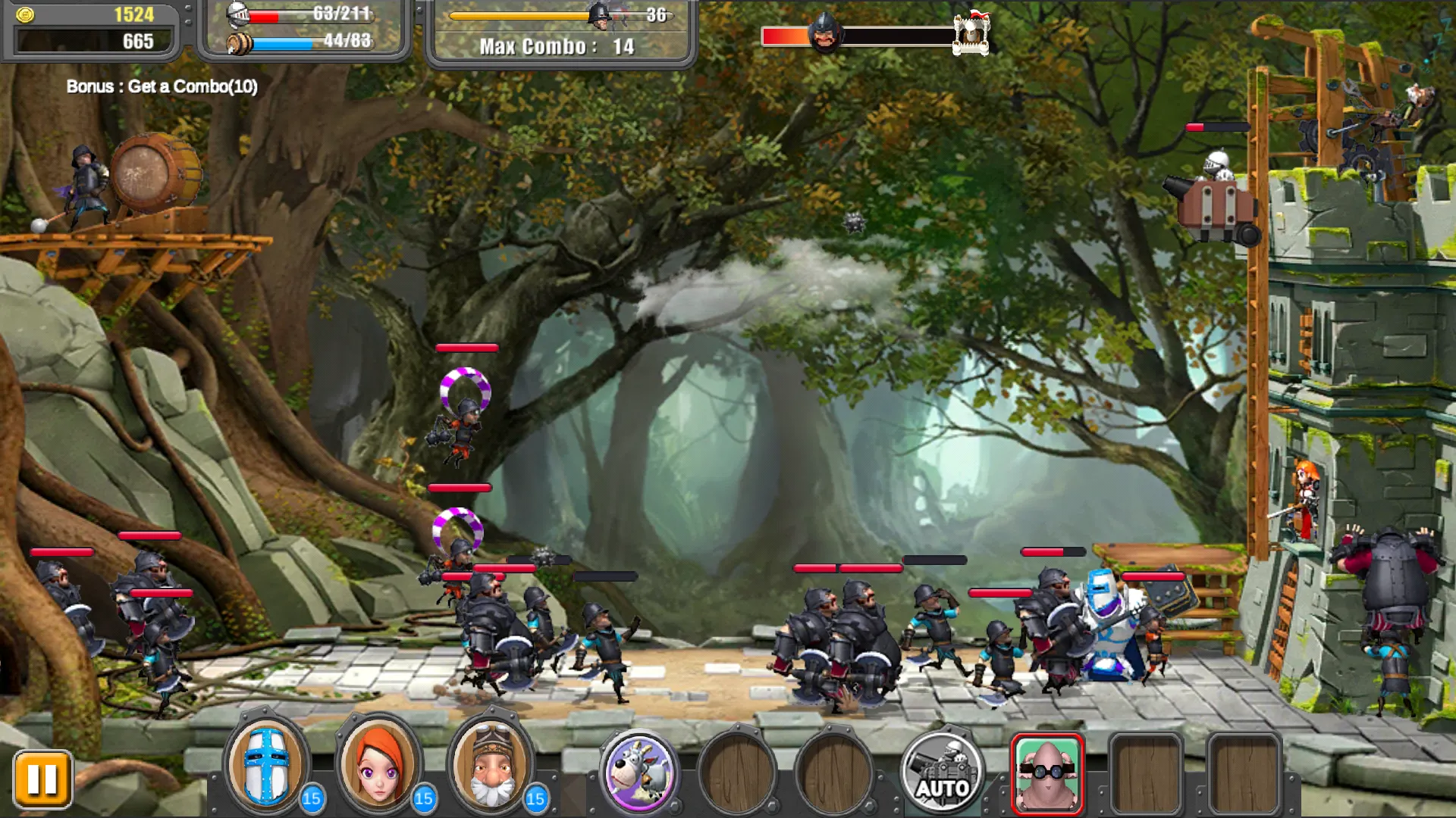 The Onion Knights : Defense | Indus Appstore | Screenshot