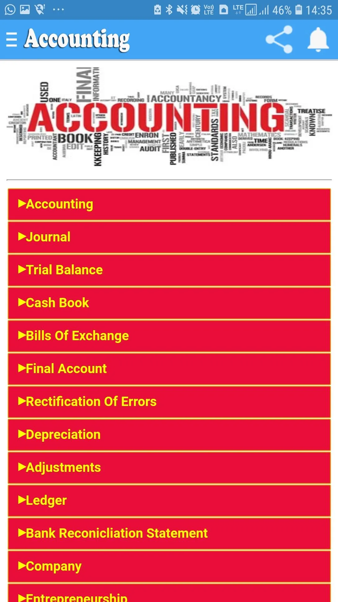 Accounting लेखांकन हिंदी में | Indus Appstore | Screenshot