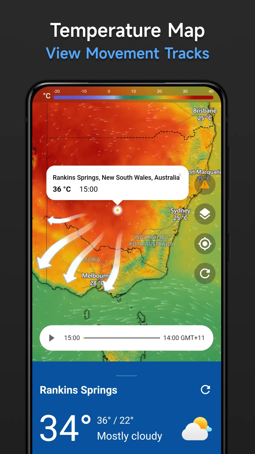 Live Weather & Radar Map | Indus Appstore | Screenshot