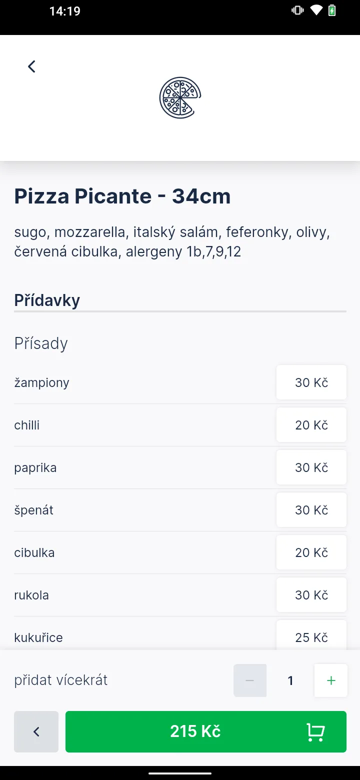 Pinsa Romana Pardubice | Indus Appstore | Screenshot