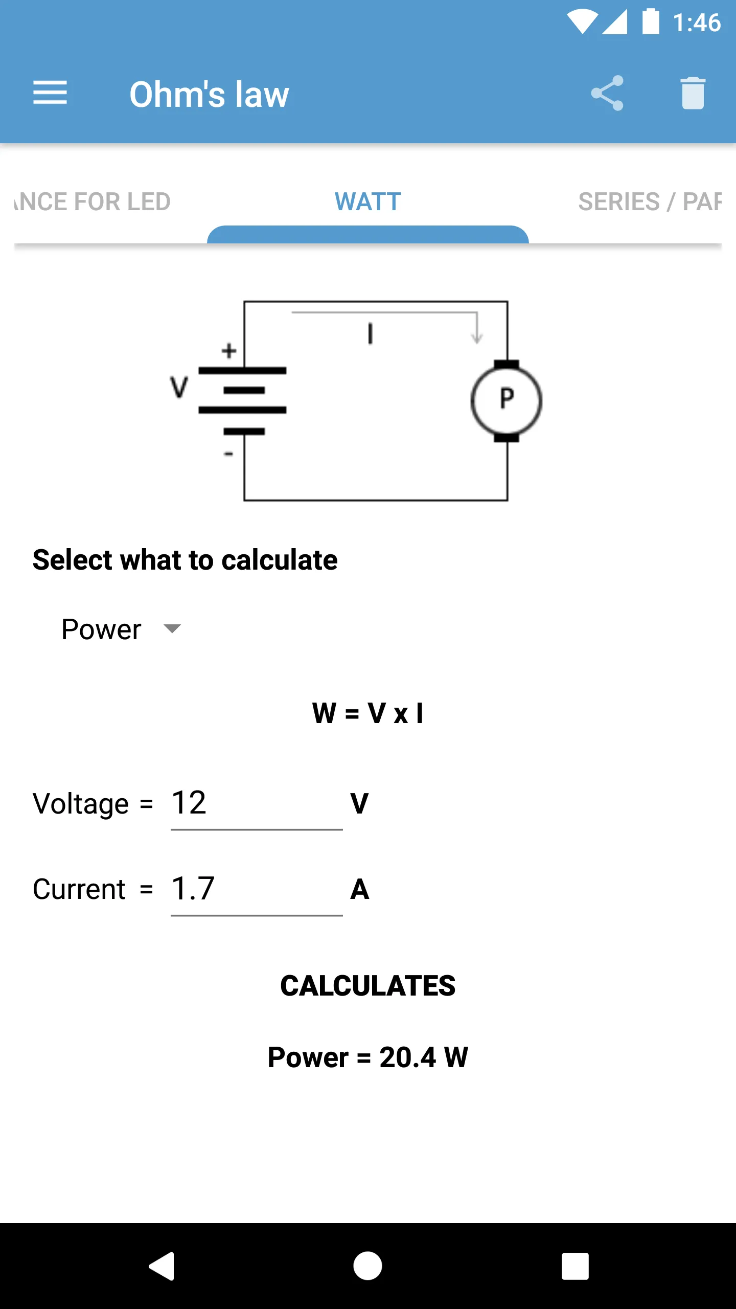 Ohm's Law | Indus Appstore | Screenshot