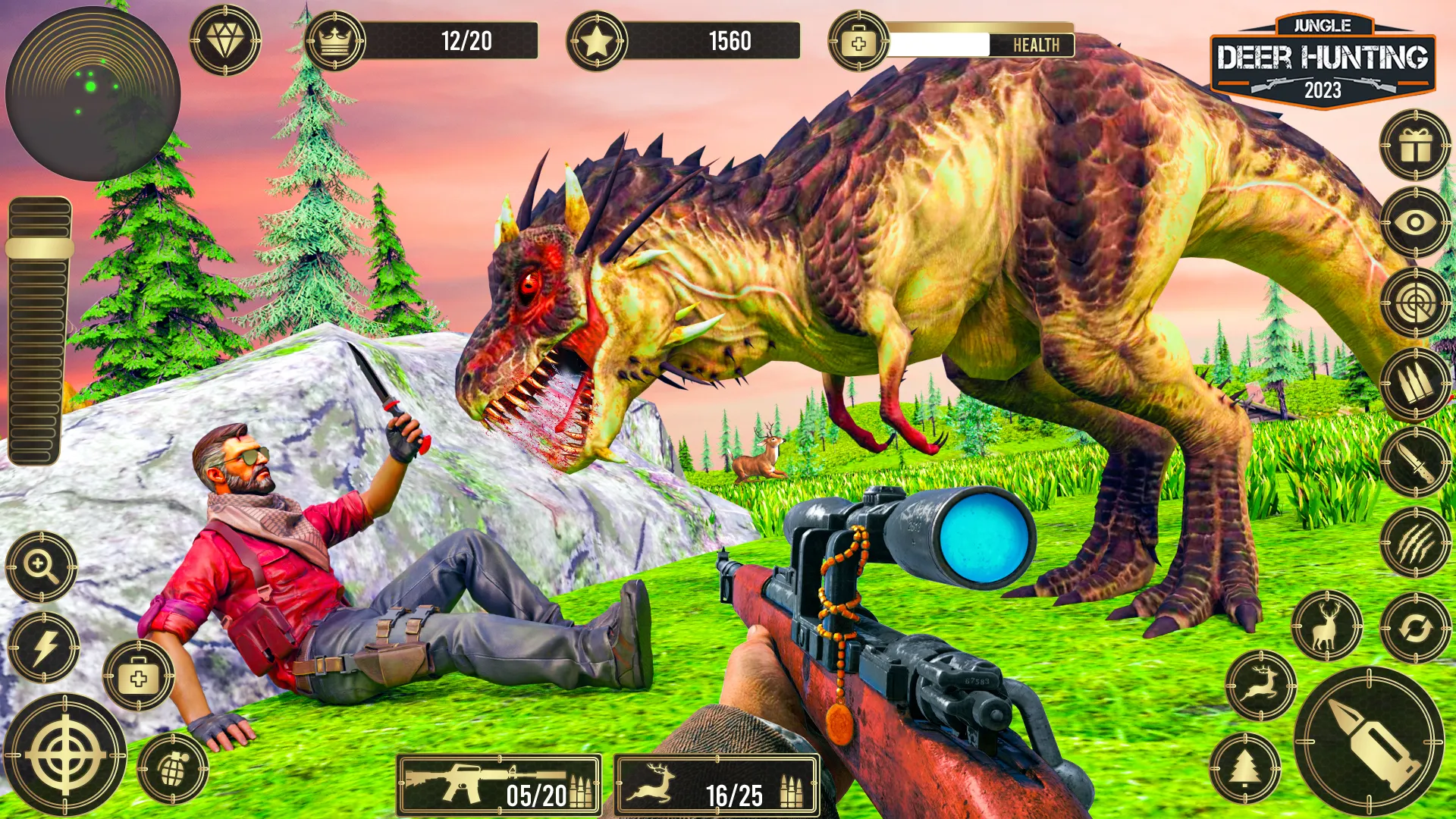 Jungle Deer Hunting Simulator | Indus Appstore | Screenshot