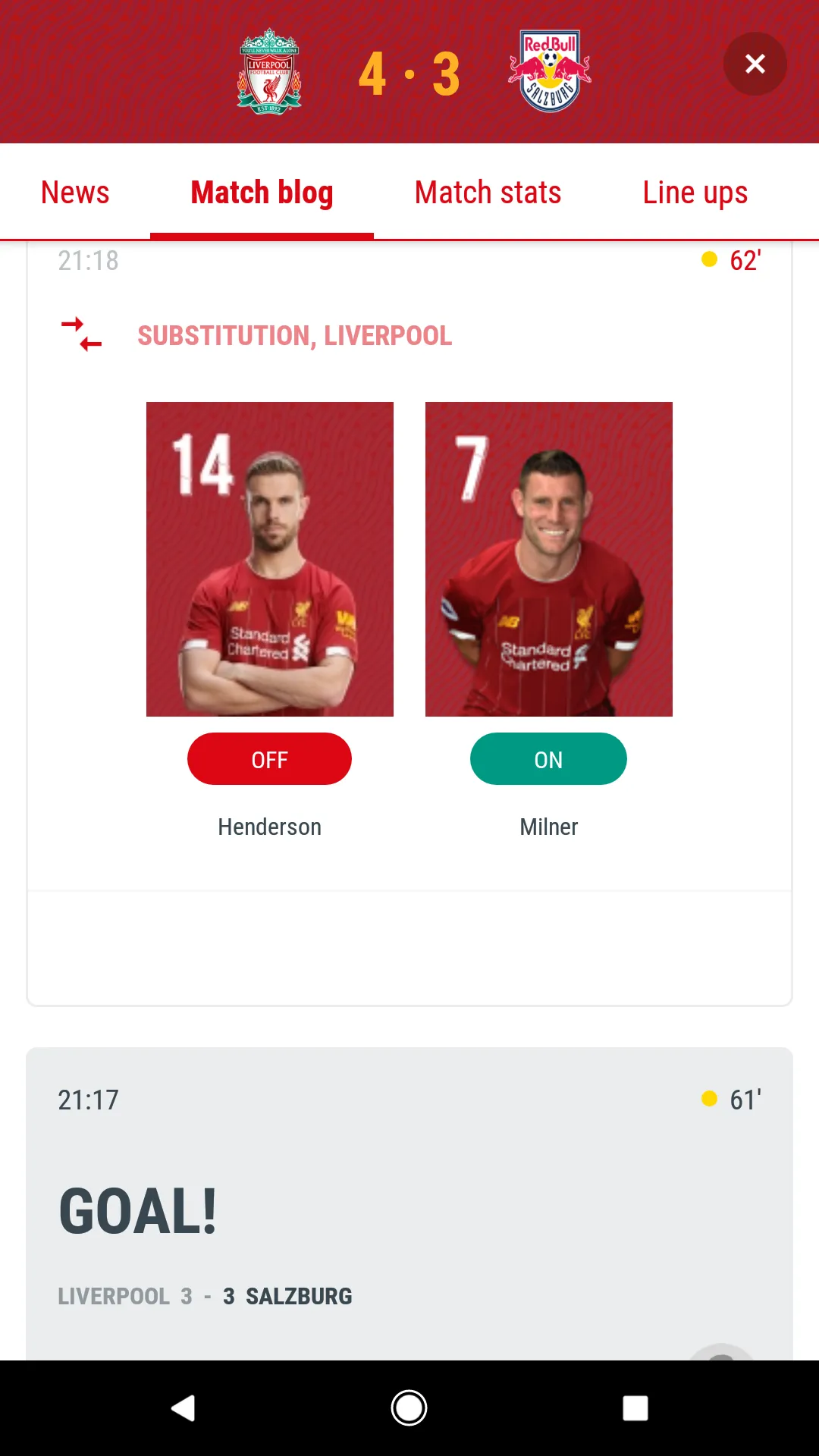 The Official Liverpool FC App | Indus Appstore | Screenshot