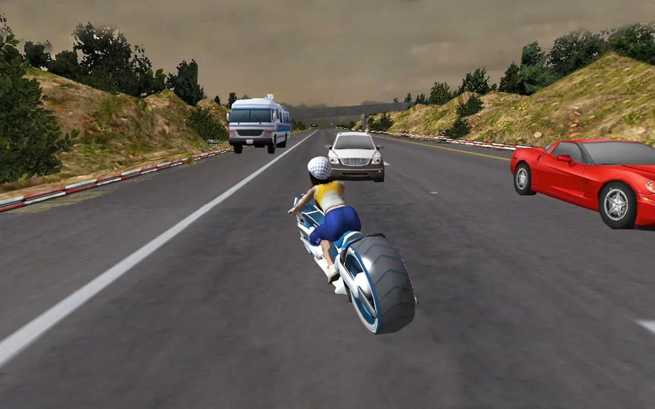 Racing Girl 3D | Indus Appstore | Screenshot