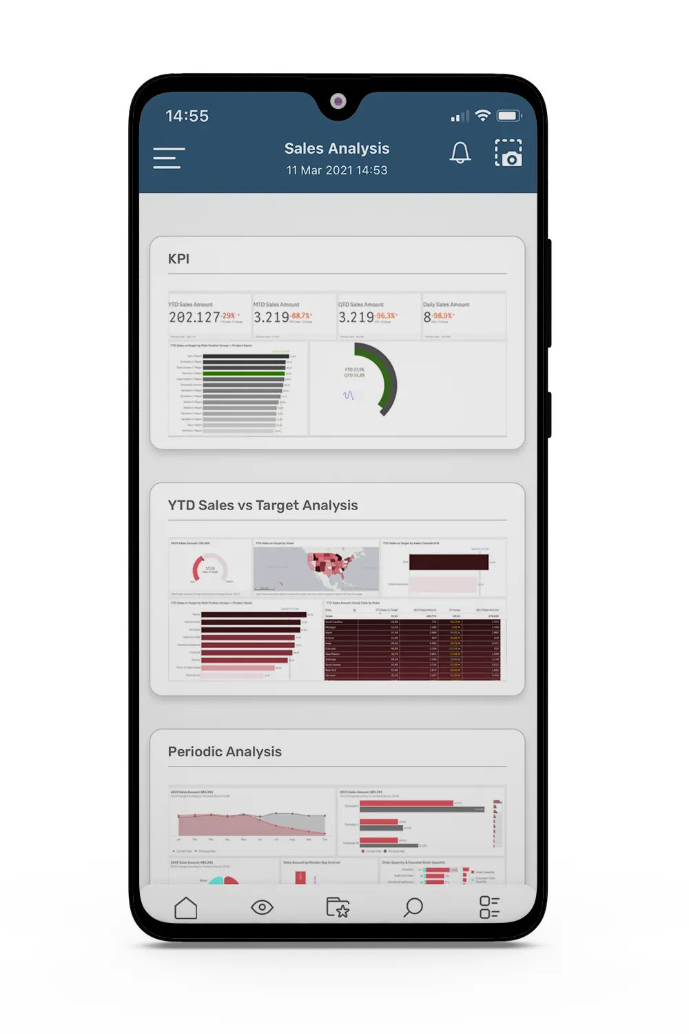 Mobile Hub Qlik | Indus Appstore | Screenshot