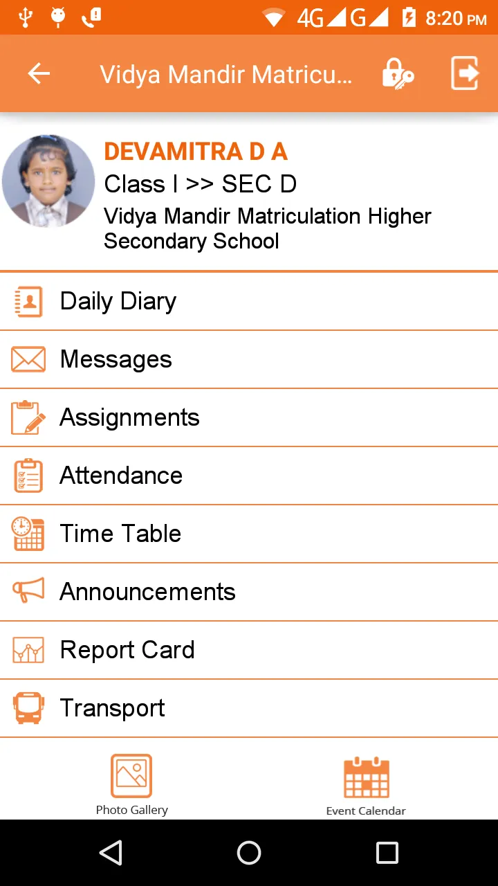 Vidya Mandir Parent Portal | Indus Appstore | Screenshot