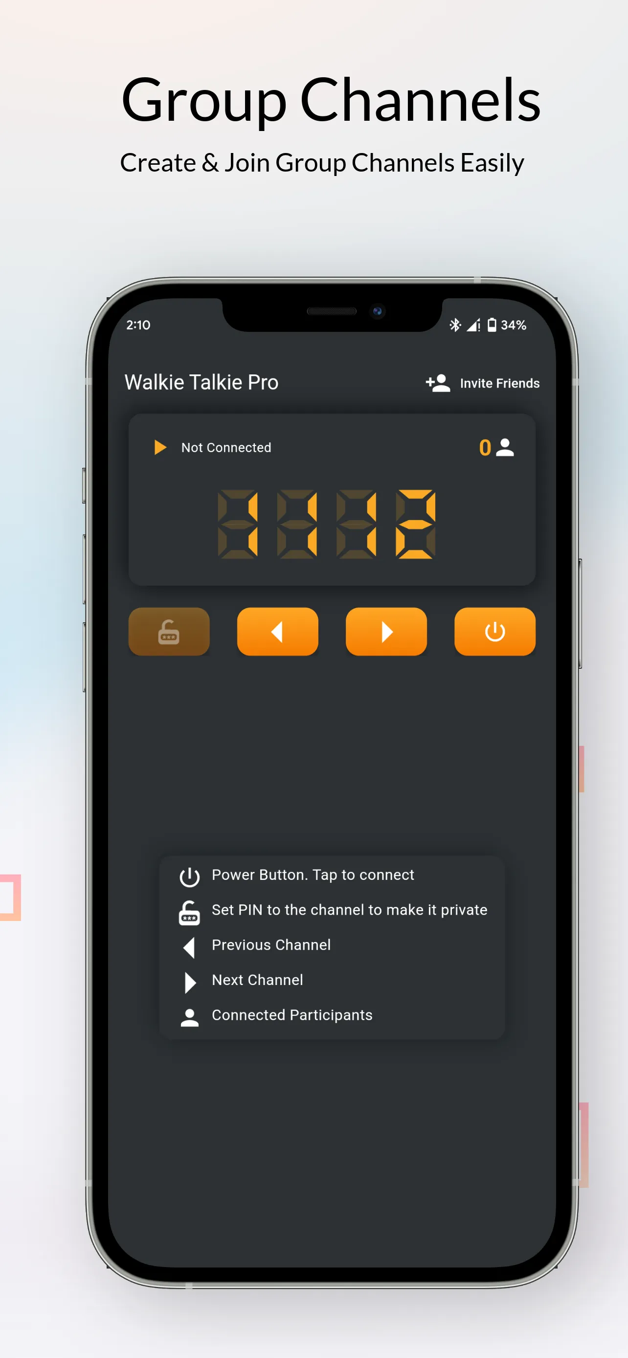 Group Talks: Walkie Talkie Ptt | Indus Appstore | Screenshot