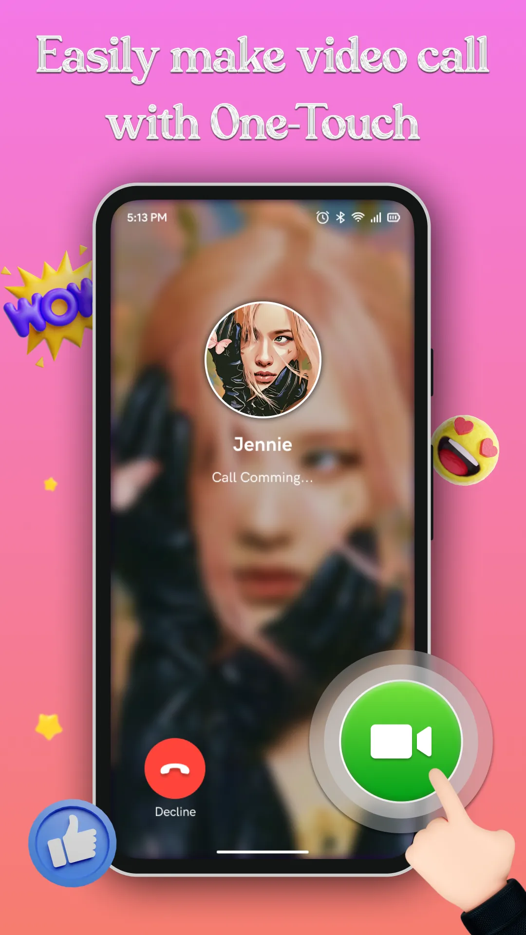 Prank Call - ARMY BLINK Call | Indus Appstore | Screenshot