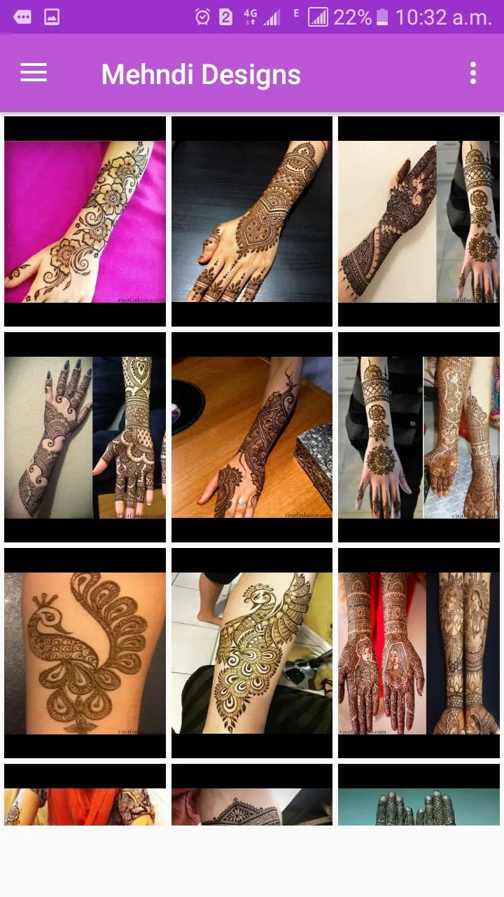 Mehndi Designs Offline | Indus Appstore | Screenshot