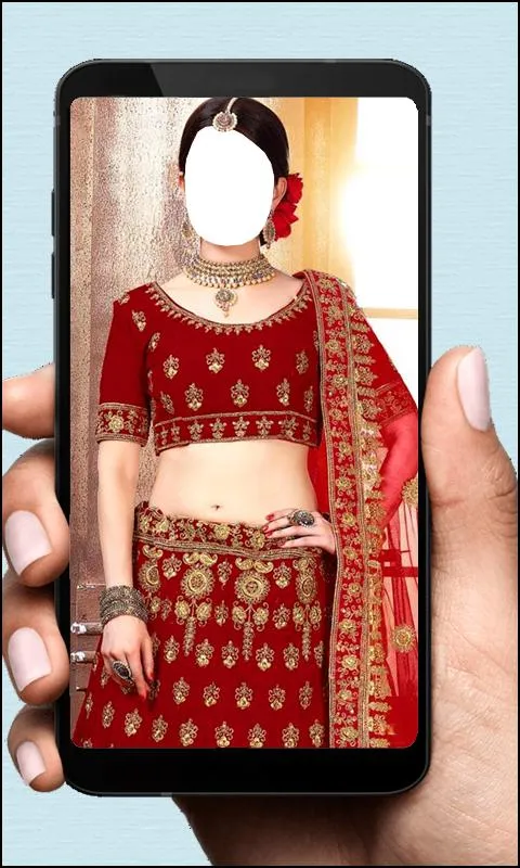 PartyWear Lehenga Choli Frames | Indus Appstore | Screenshot