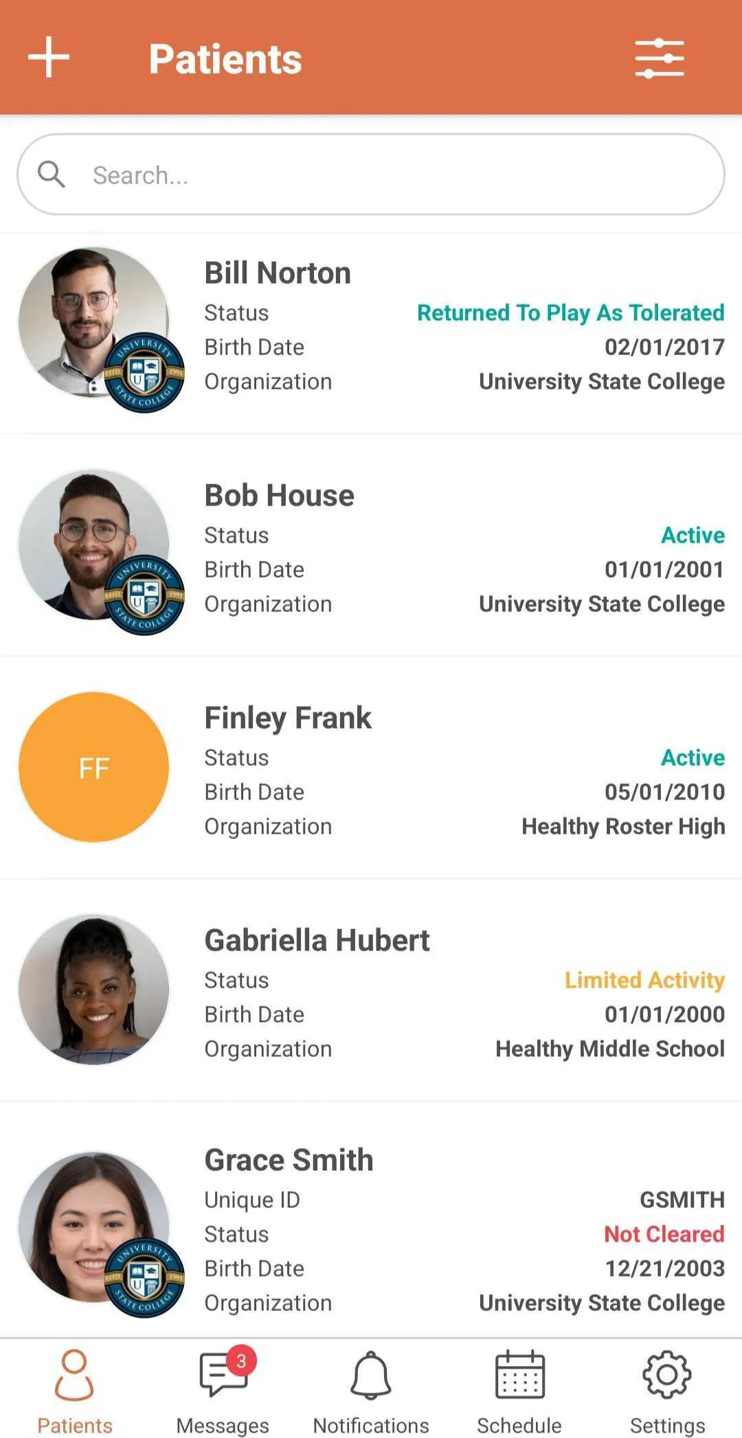 Healthy Roster | Indus Appstore | Screenshot