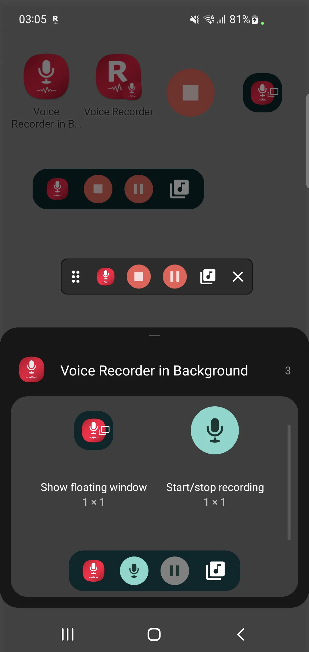 Voice Recorder in Background | Indus Appstore | Screenshot