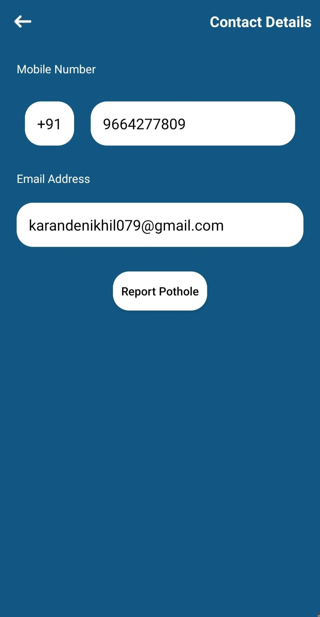 MyBMC Pothole FixIt | Indus Appstore | Screenshot