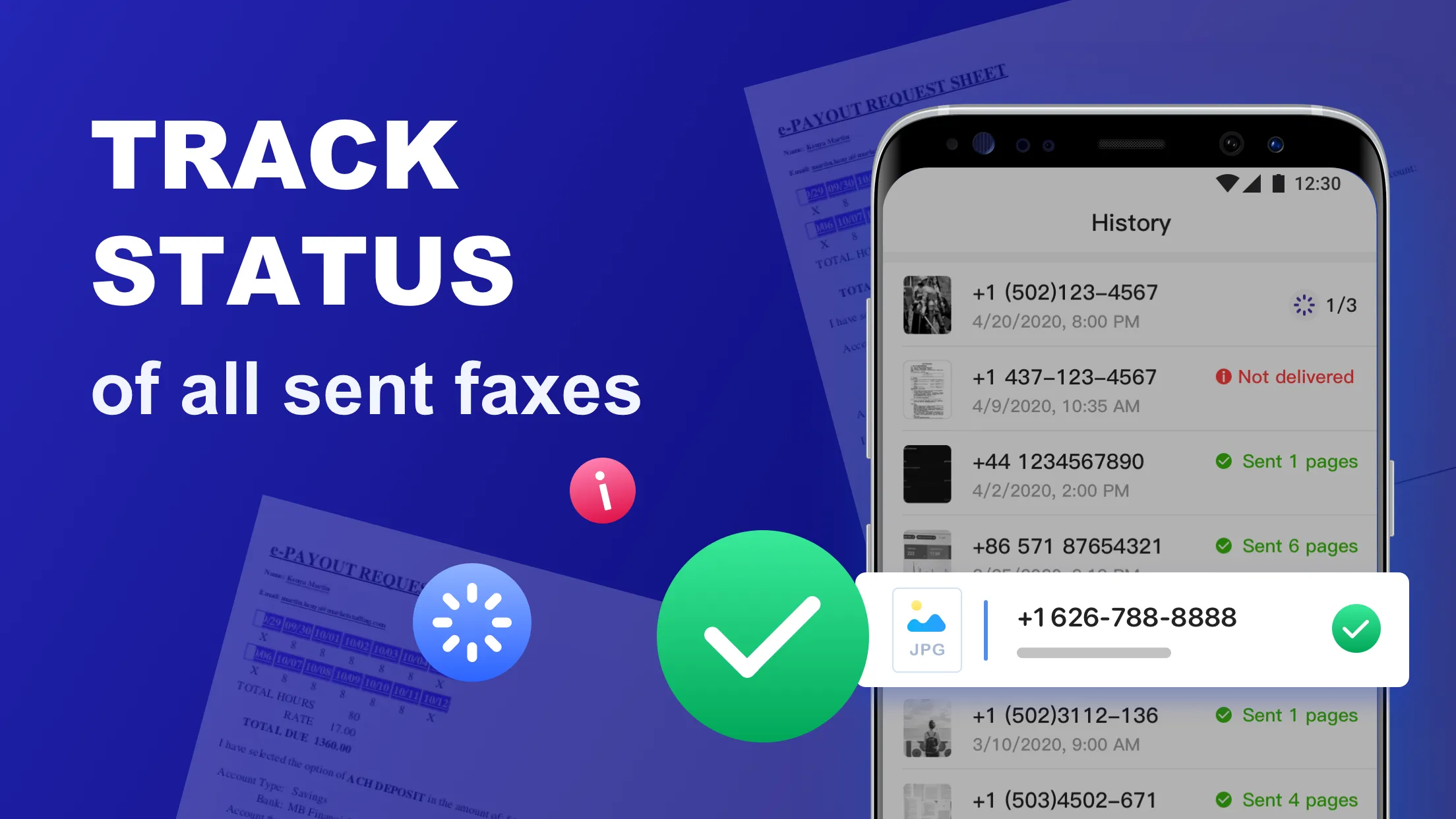 FAX - Send Fax from Phone | Indus Appstore | Screenshot