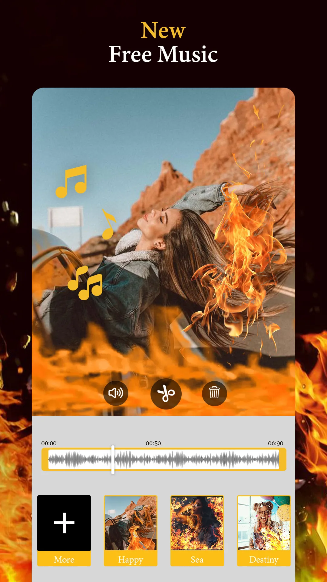 Fire Effect video editor | Indus Appstore | Screenshot