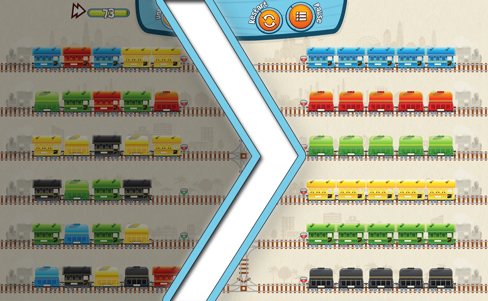 TrainMix: Puzzle & Strategy | Indus Appstore | Screenshot