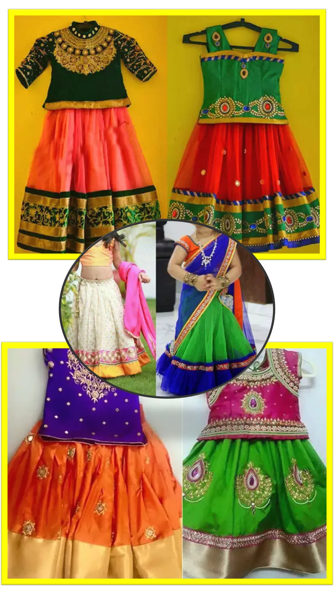 3000+ Baby Lehenga Designs | Indus Appstore | Screenshot