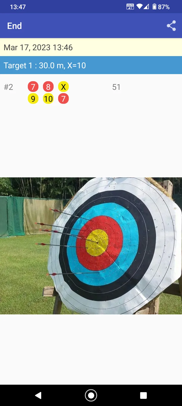 Archery Score Keeper | Indus Appstore | Screenshot