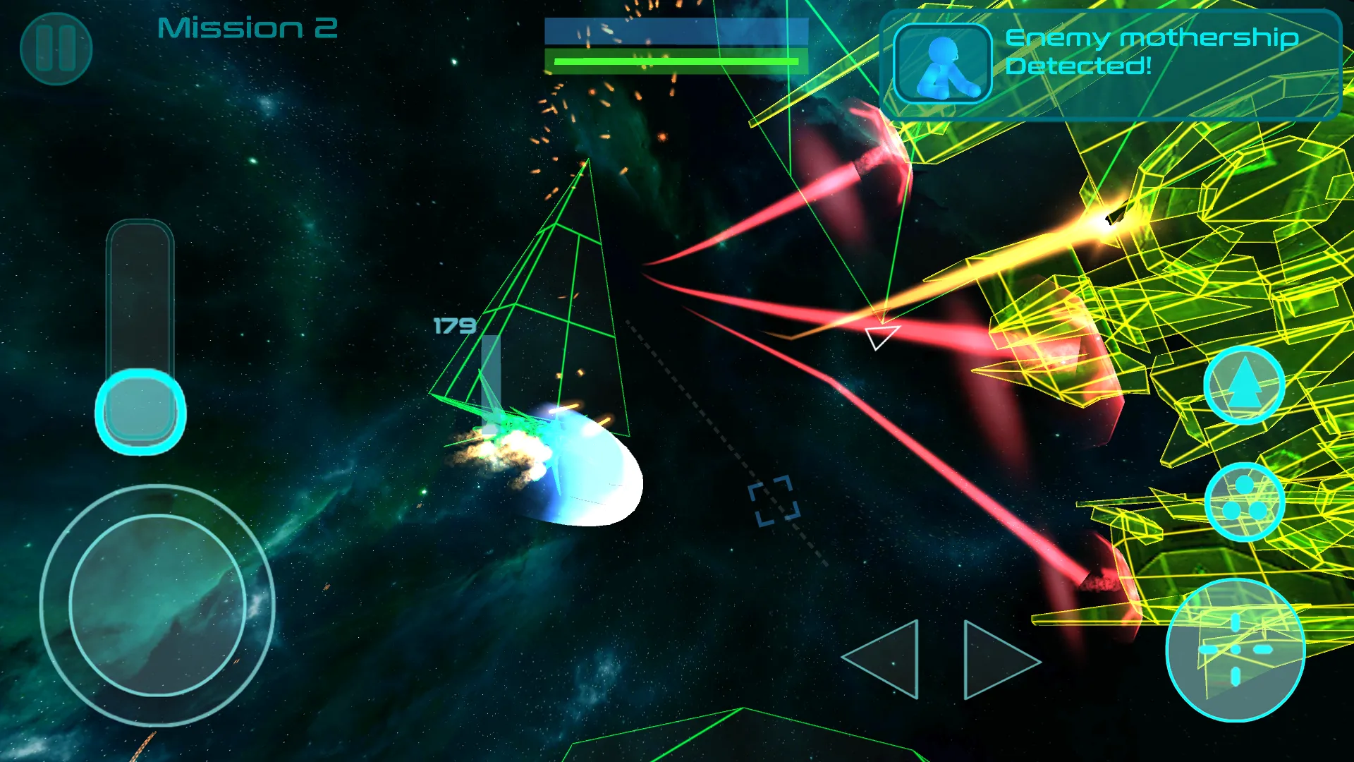 Stickman Space Fighter | Indus Appstore | Screenshot