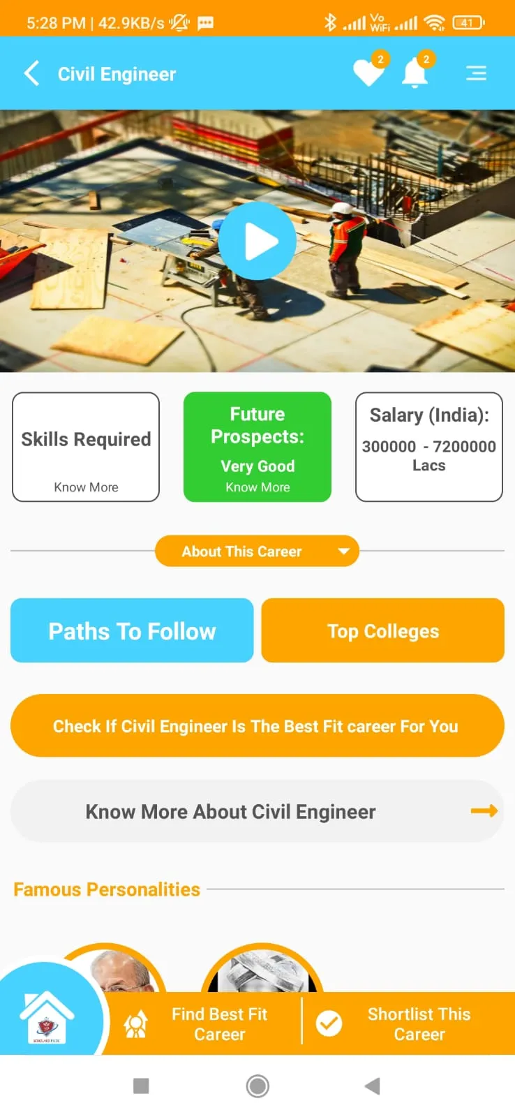 Scholars Pride Career App | Indus Appstore | Screenshot