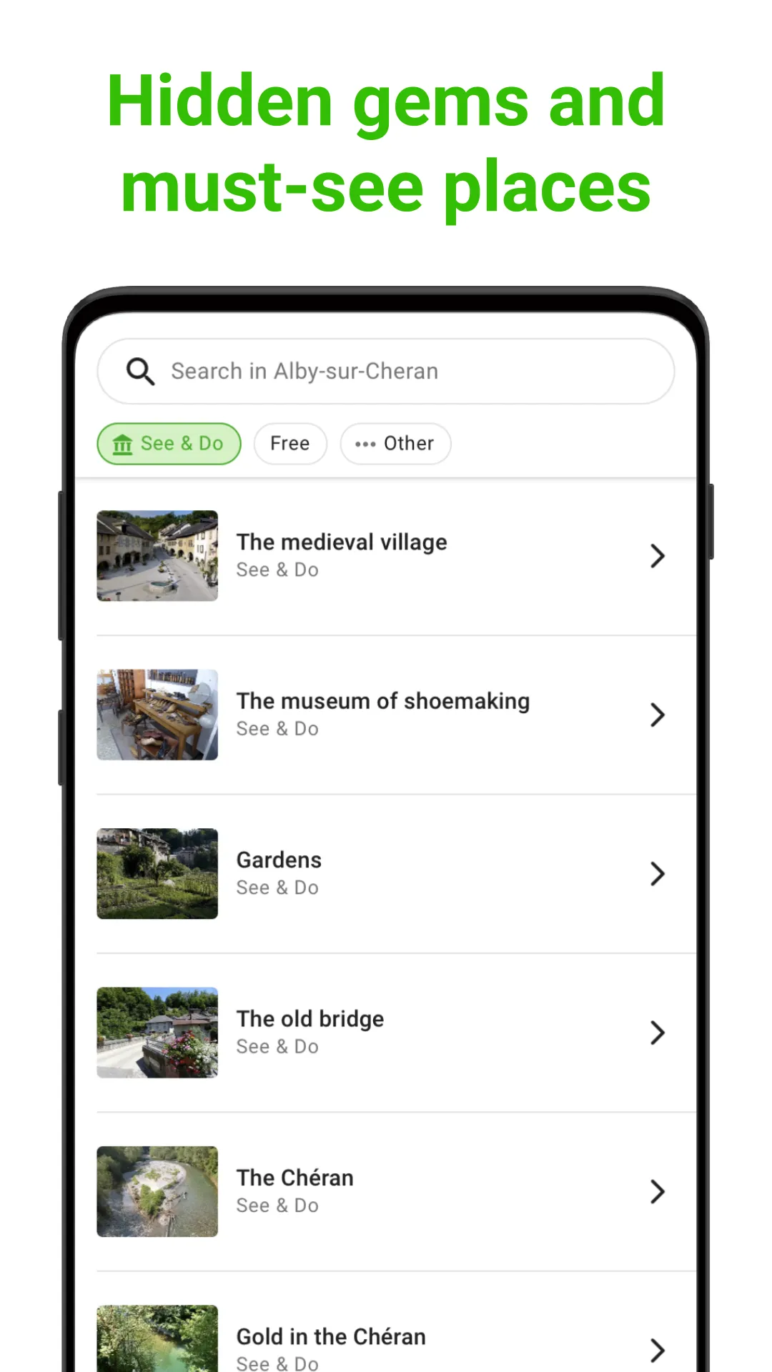 Alby-sur-Cheran SmartGuide | Indus Appstore | Screenshot