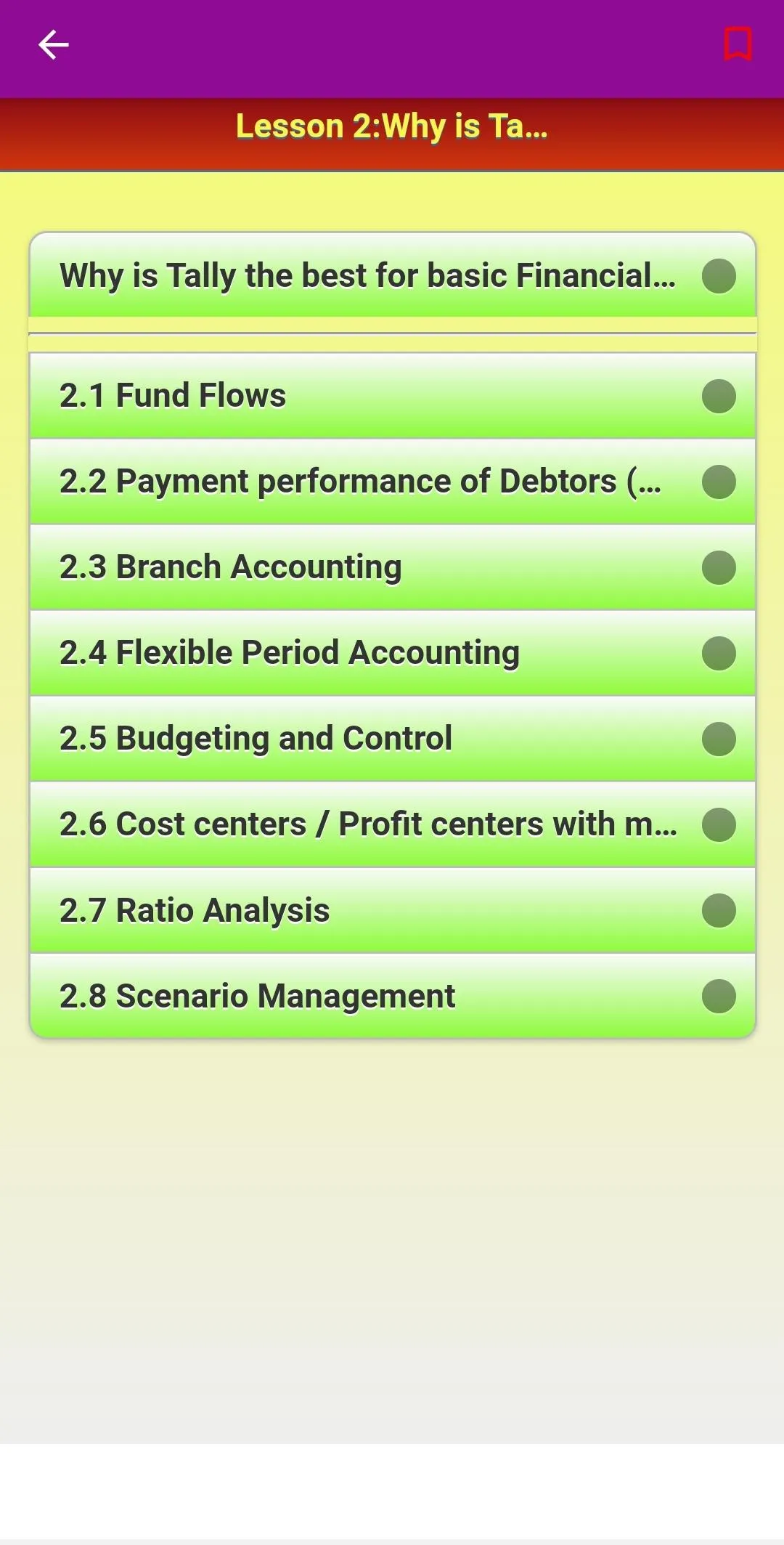 Full Tally Erp9 Course Offline | Indus Appstore | Screenshot