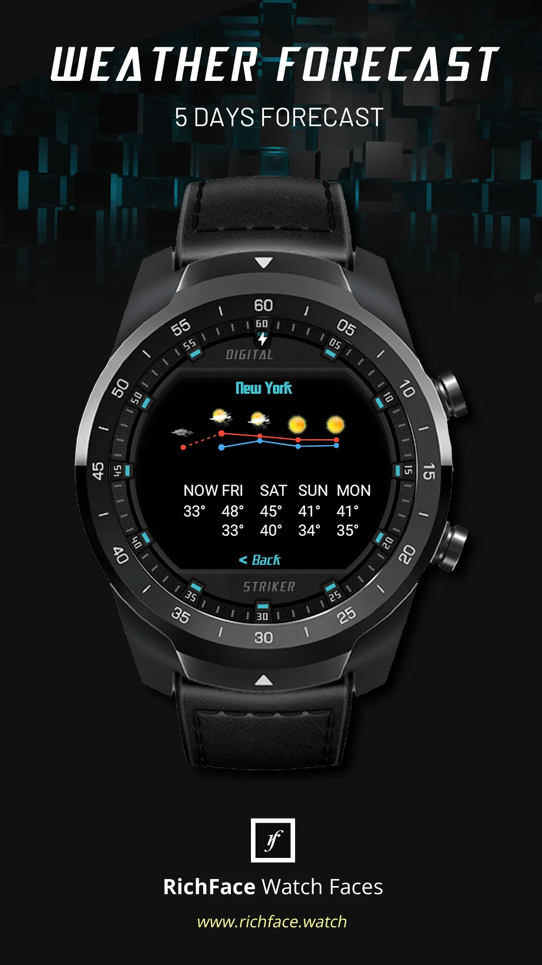 Digital Striker Watch Face | Indus Appstore | Screenshot