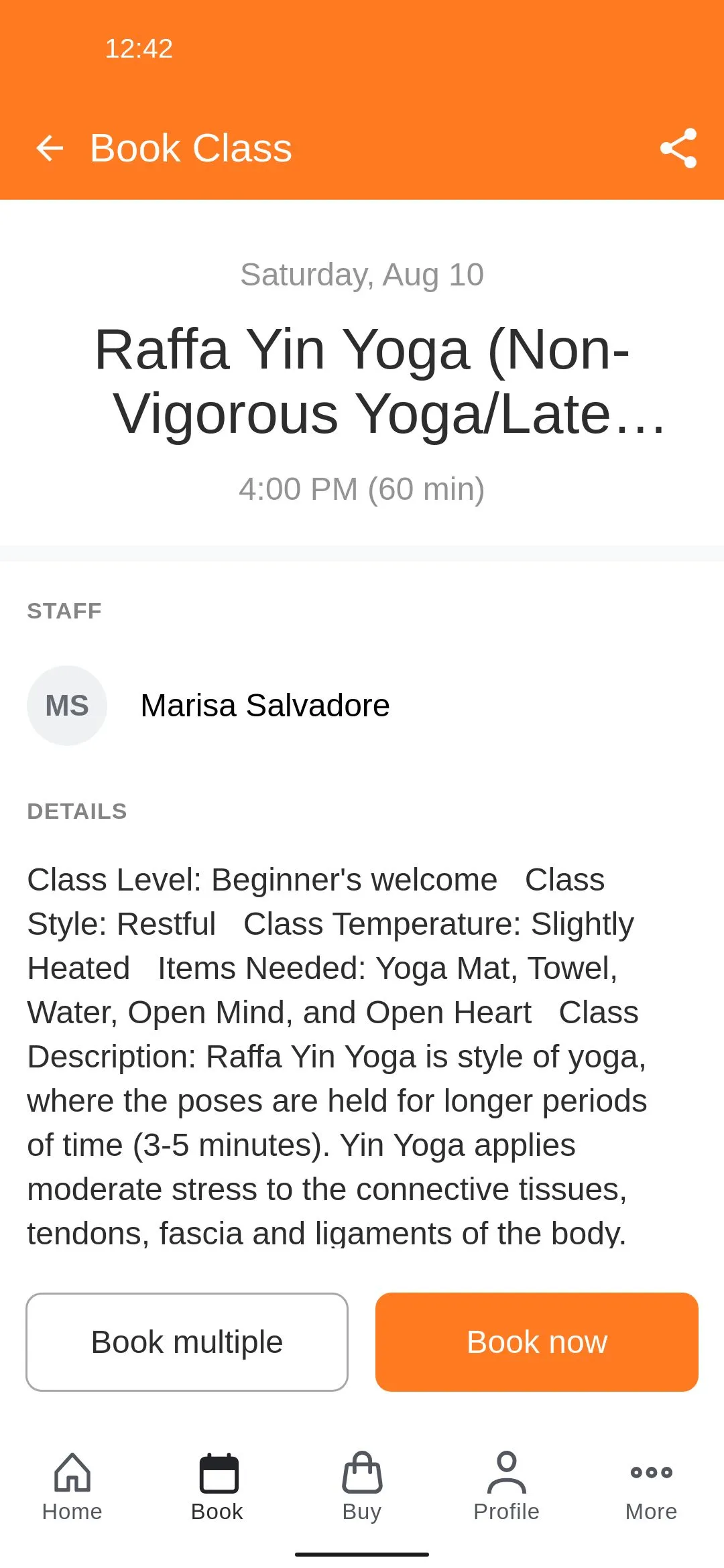 Raffa Yoga | Indus Appstore | Screenshot