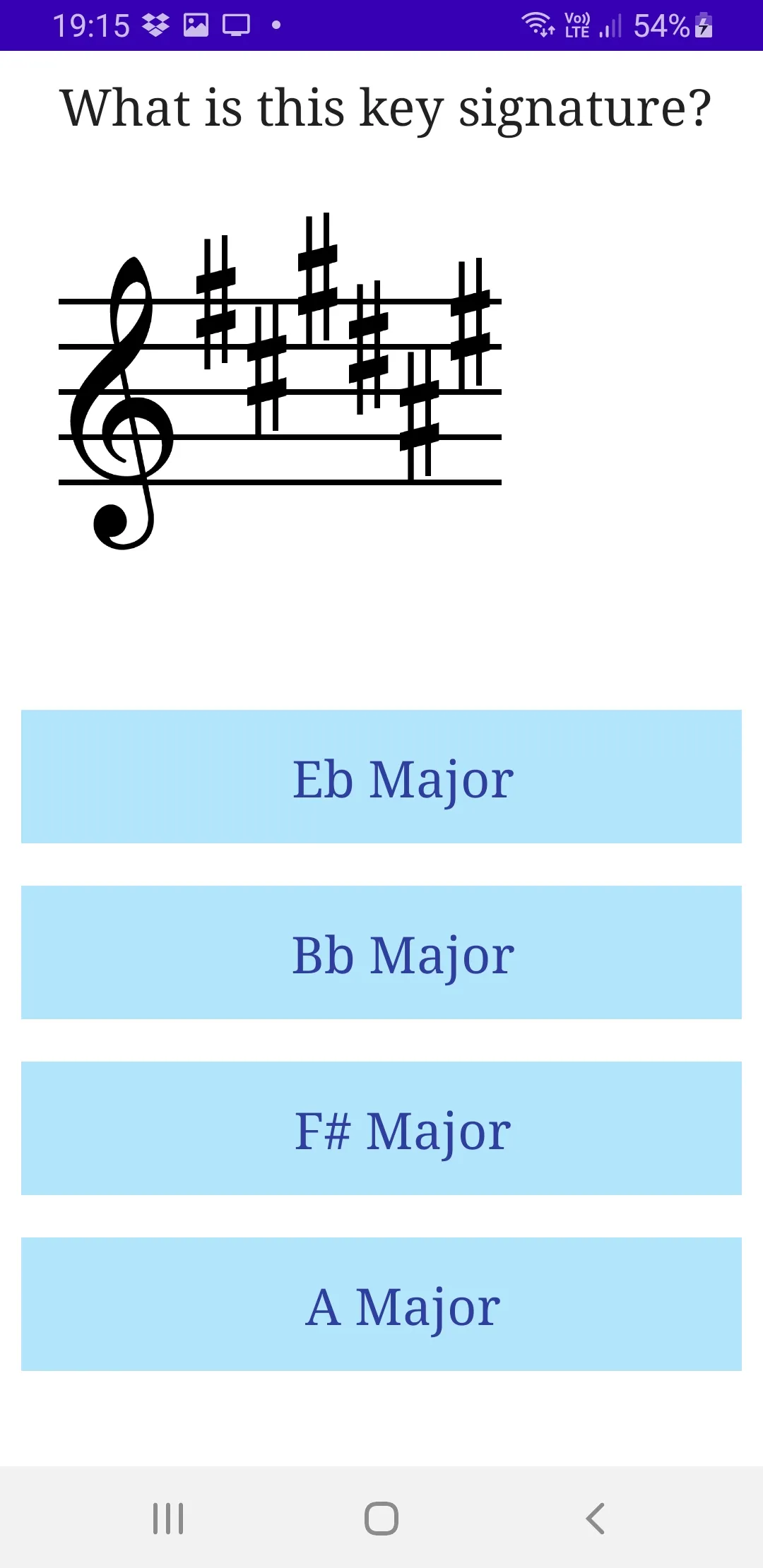 Music Theory Quiz | Indus Appstore | Screenshot