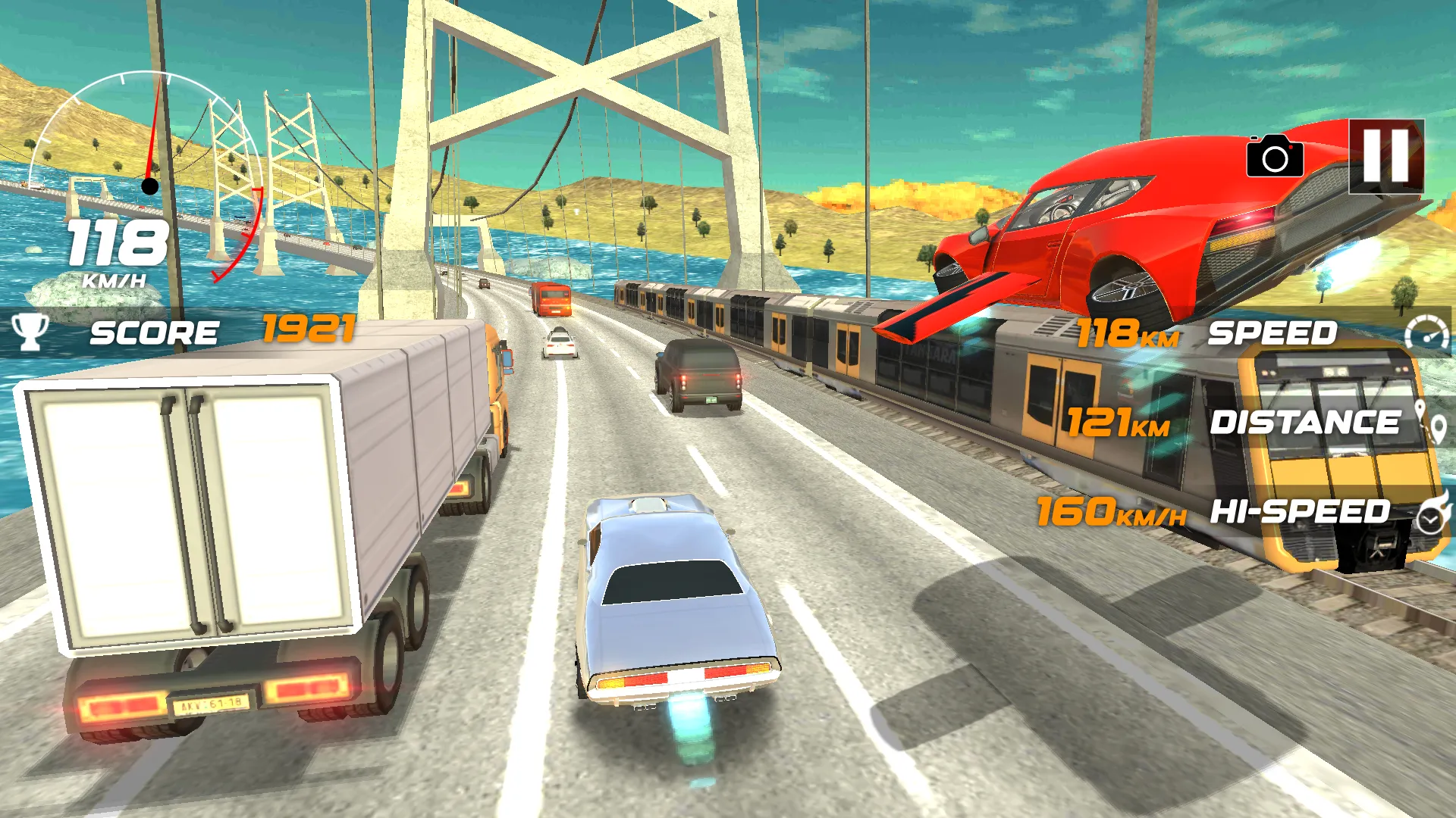 Heavy Traffic Rider Car Game | Indus Appstore | Screenshot