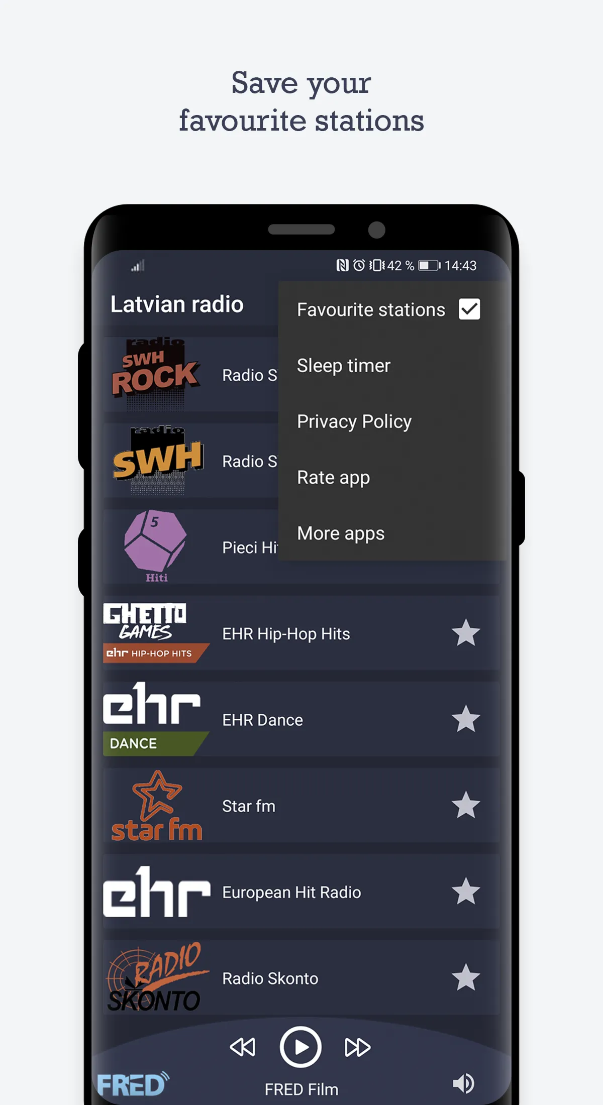 Online Latvian Radio | Indus Appstore | Screenshot