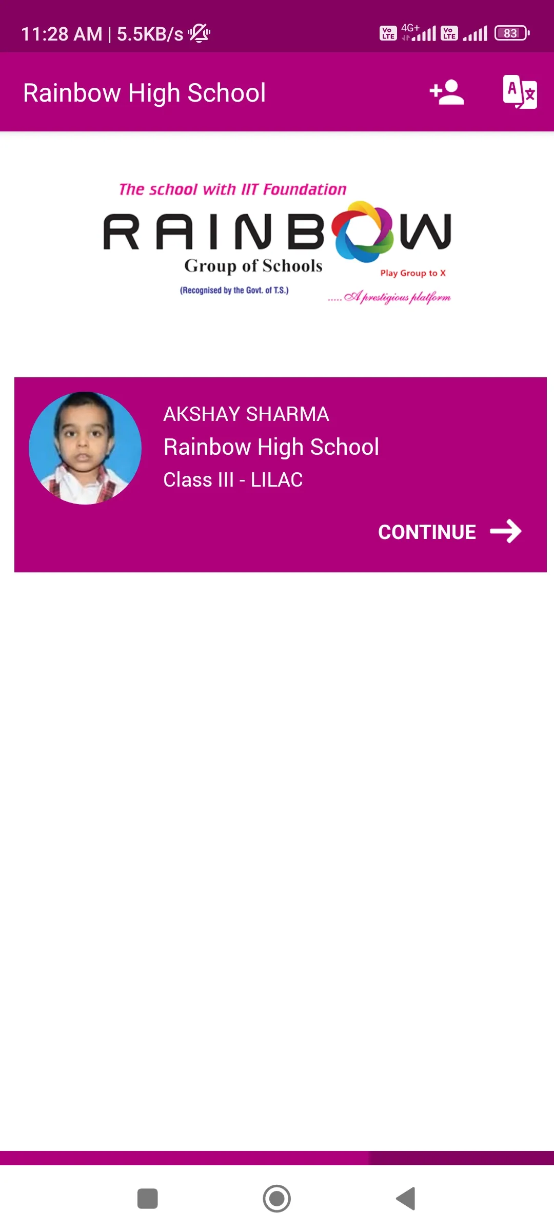 Rainbow High School | Indus Appstore | Screenshot