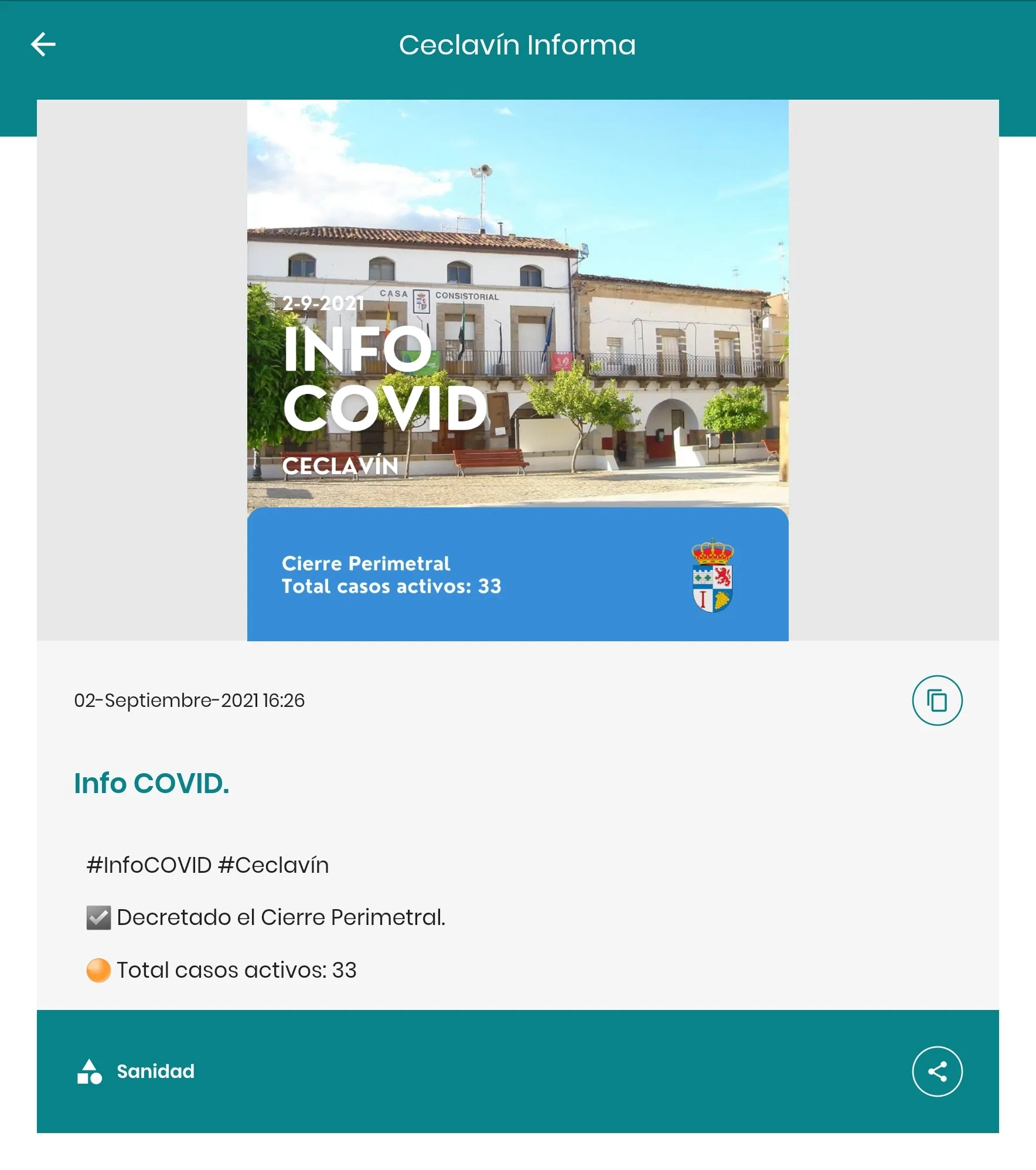 Ceclavín Informa | Indus Appstore | Screenshot