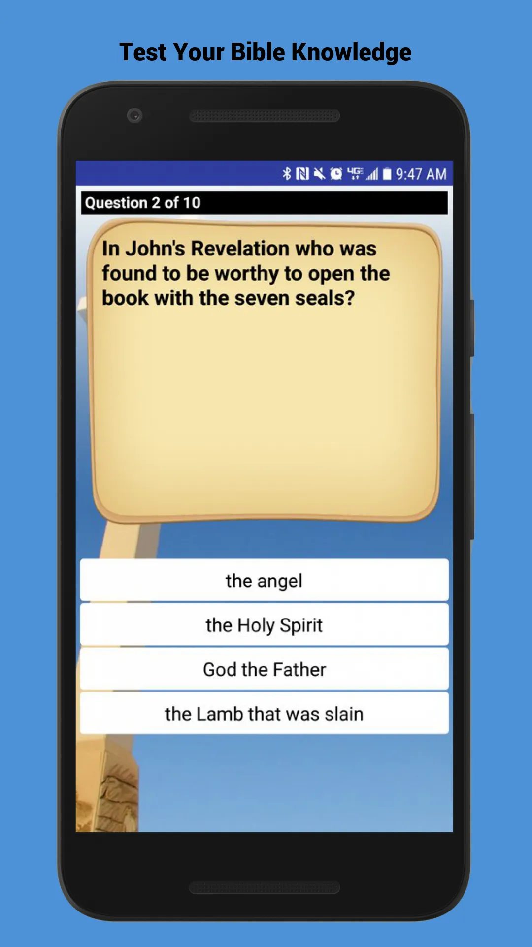 Bible Trivia | Indus Appstore | Screenshot