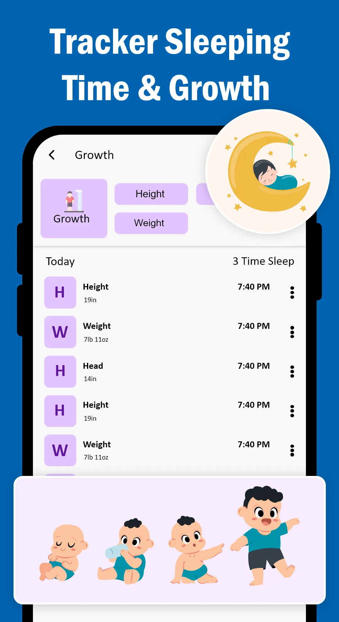 Baby Growth Tracker & Feeding | Indus Appstore | Screenshot