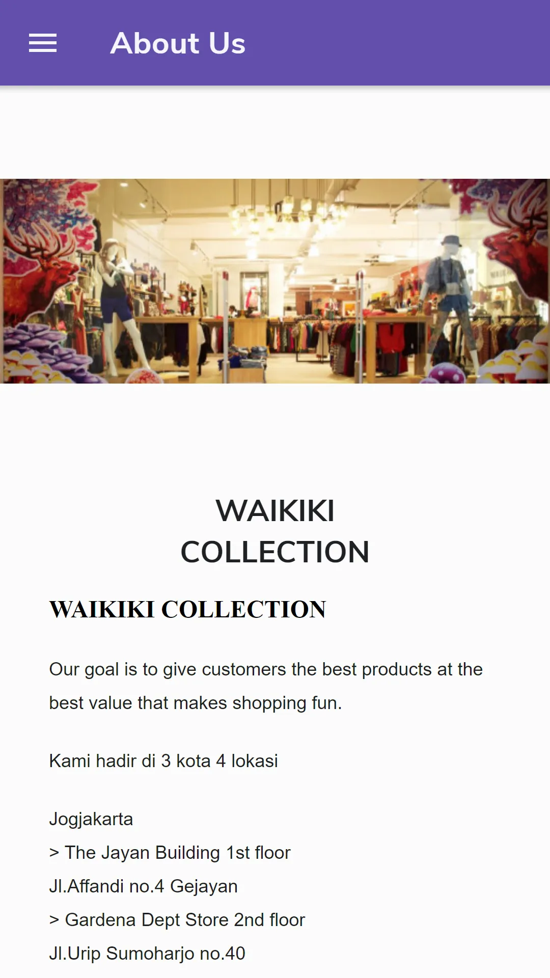 Waikiki Collection | Indus Appstore | Screenshot