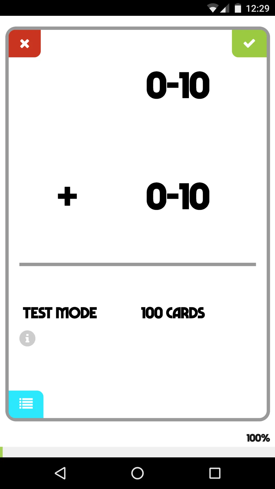 Math Facts Flash | Indus Appstore | Screenshot