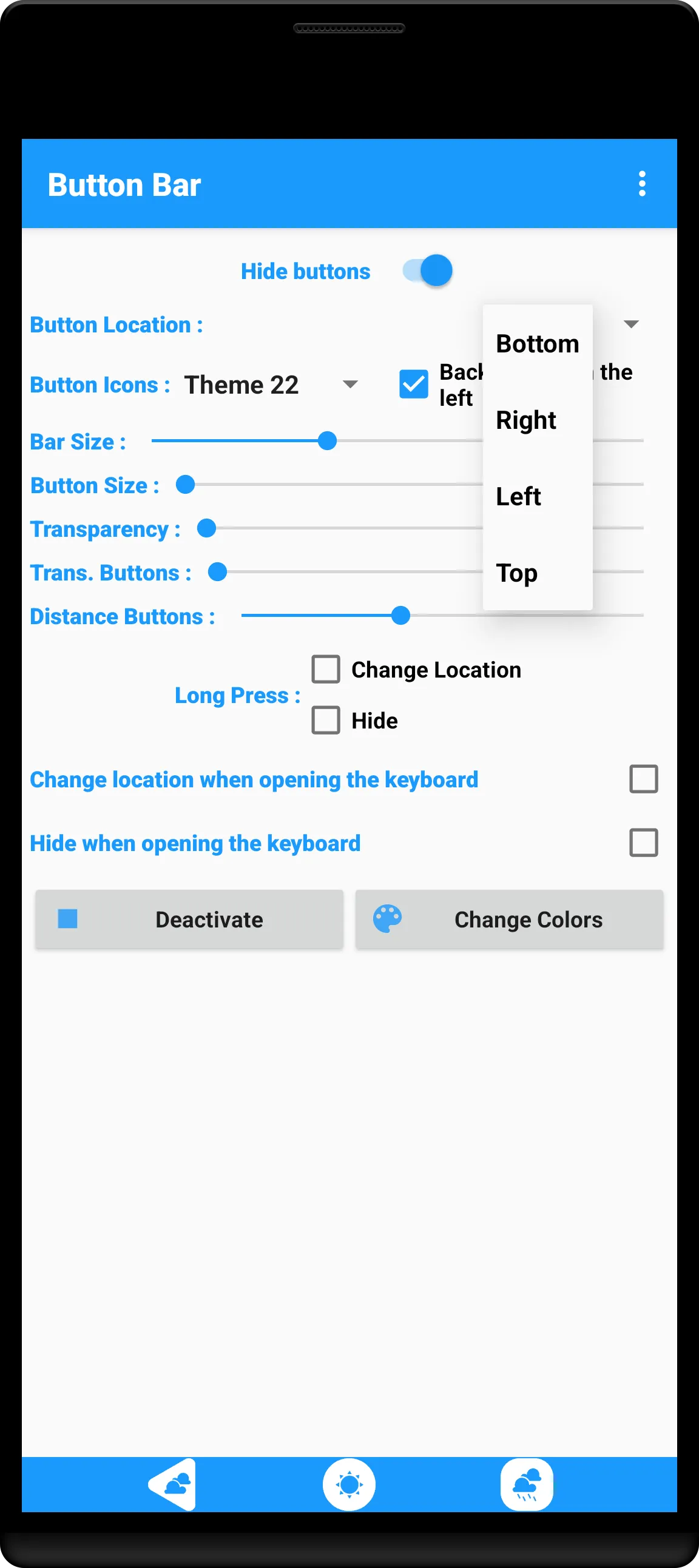 Button Bar | Indus Appstore | Screenshot