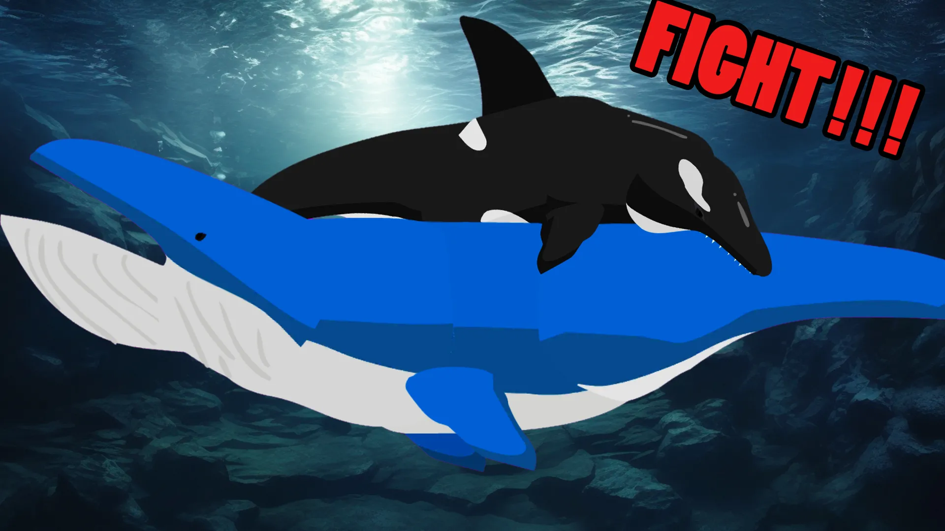 Shark Fights Sea Creatures | Indus Appstore | Screenshot