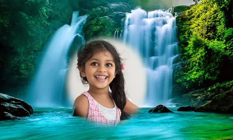 Waterfall Photo Frames | Indus Appstore | Screenshot