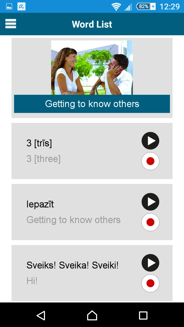 Learn Latvian - 50 languages | Indus Appstore | Screenshot