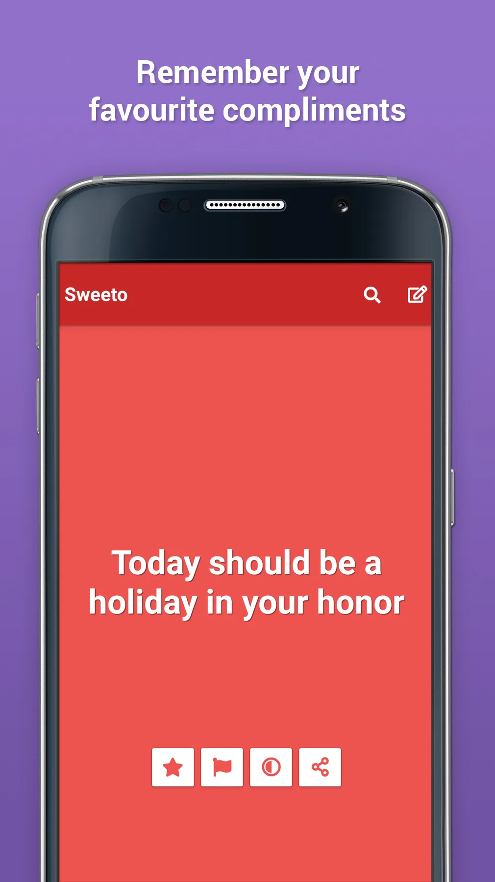 Sweeto - Share Compliments | Indus Appstore | Screenshot