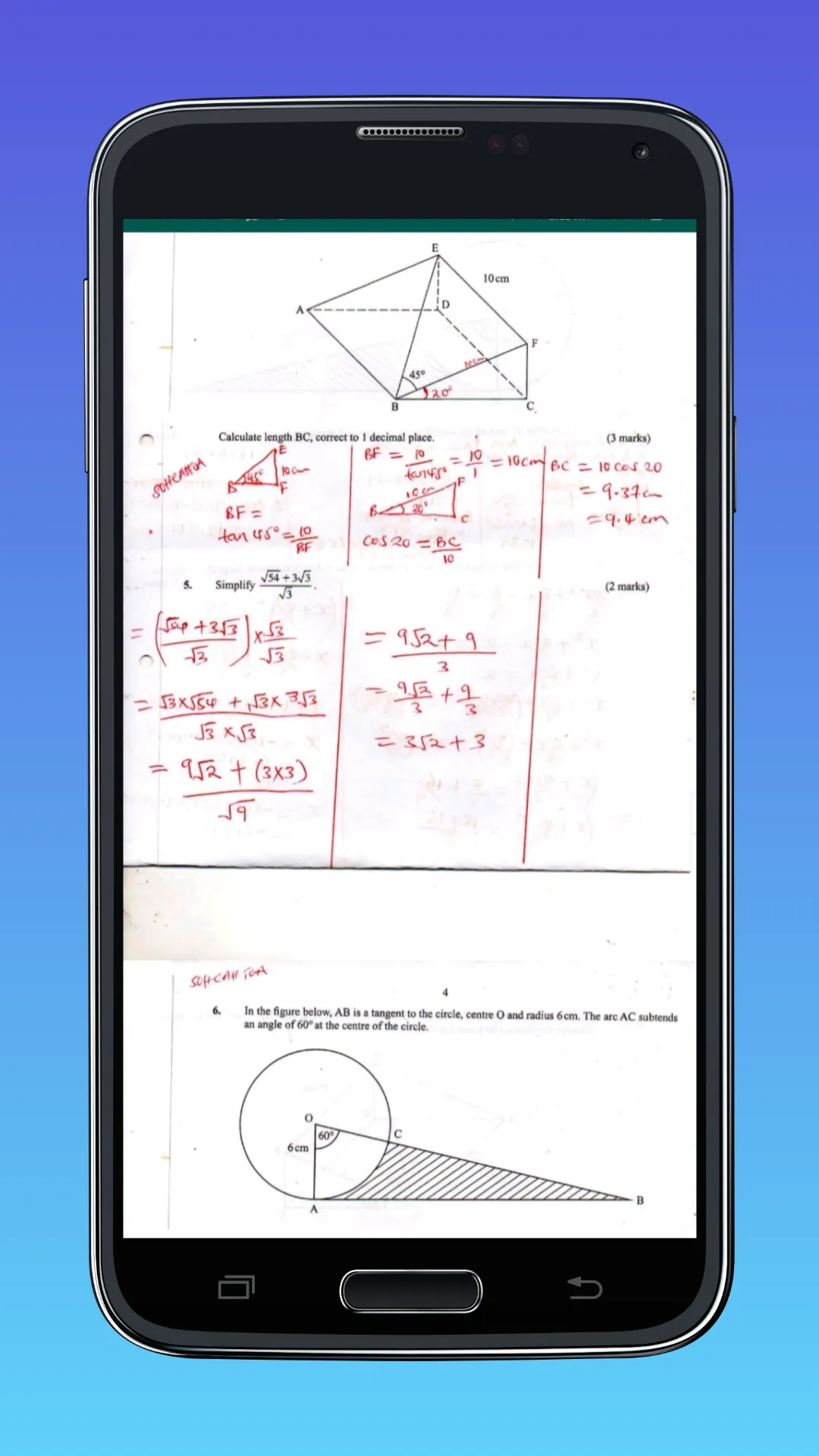 Kcse Mathematics Revision | Indus Appstore | Screenshot