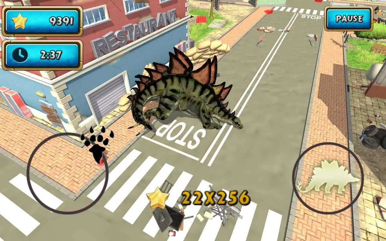 Dinosaur Simulator 2 Dino City | Indus Appstore | Screenshot