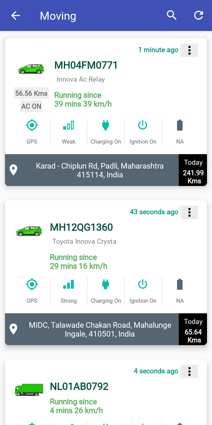 Track My Wheels | Indus Appstore | Screenshot