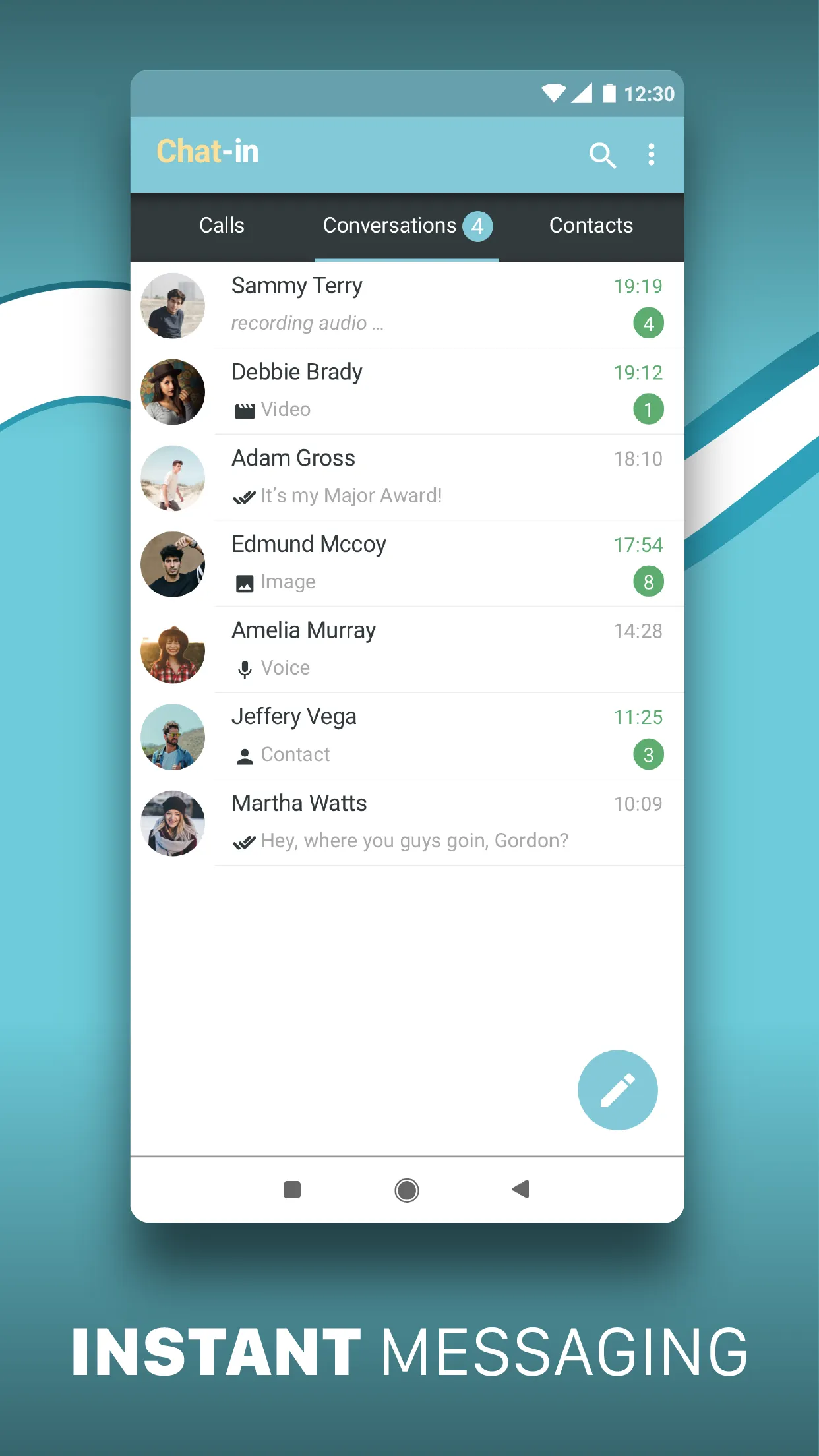 Chat-in Instant Messenger | Indus Appstore | Screenshot